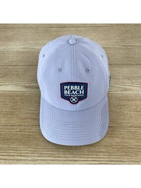 Rolex Hat Cap Pebble Beach Logo Strap Back Embroidered Adjustable
